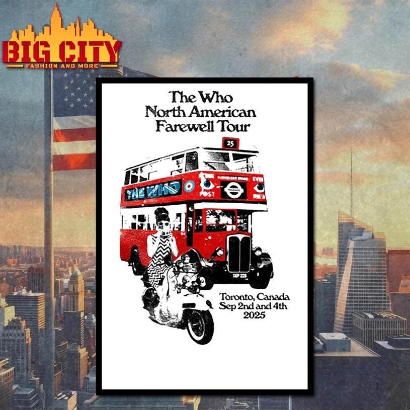 The Who Toronto ON Canada 2025 Night 1 Venue Shirt