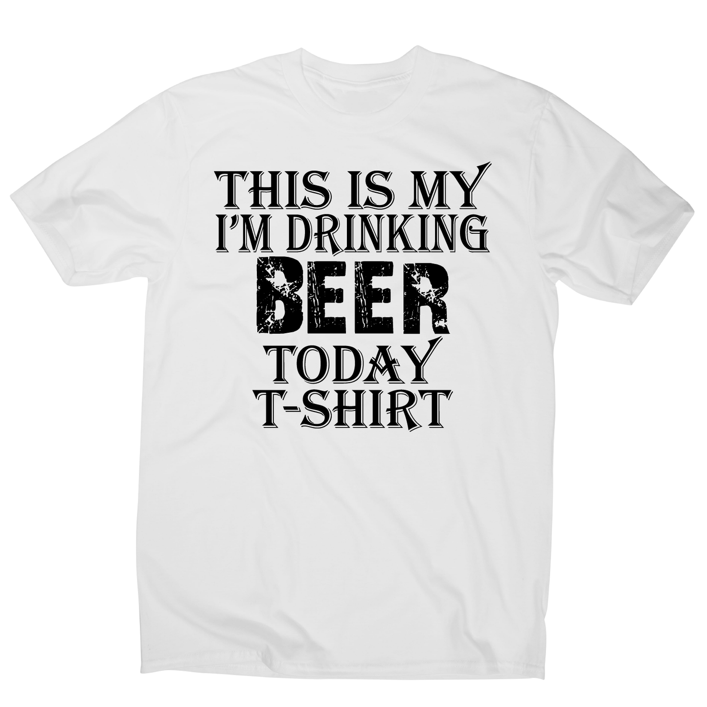 This my i'm drinking funny beer t-shirt men's