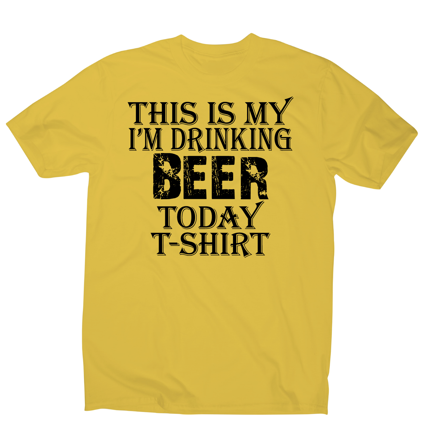 This my i'm drinking funny beer t-shirt men's