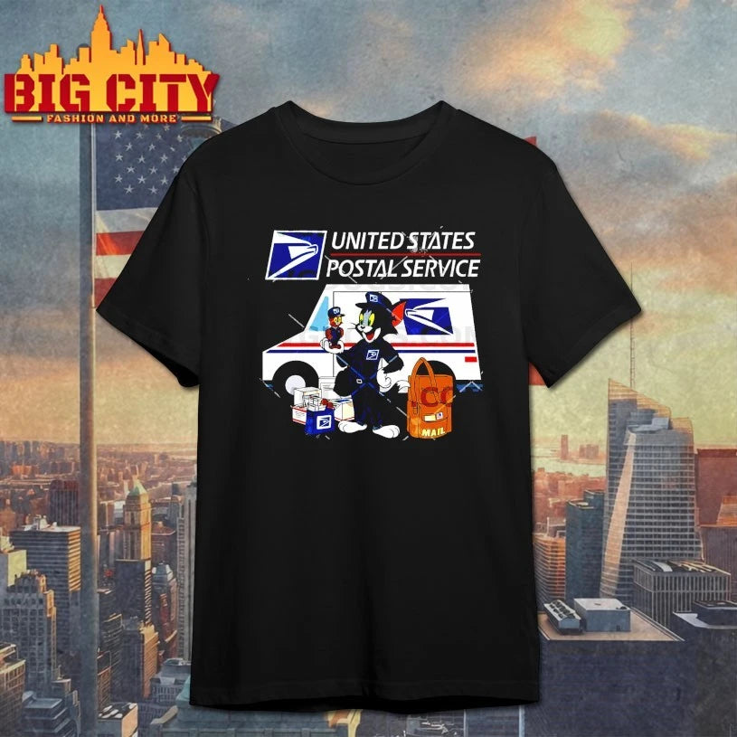 Tom And Jerry United States Postal Service USPS shirt