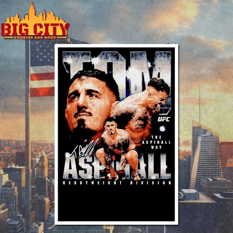 Tom Aspinall UFC Heavyweight Division vintage shirt