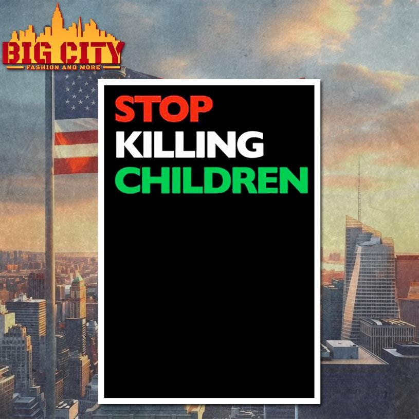 Tom Morello World Tour 2025 Stop Killing Children Shirt