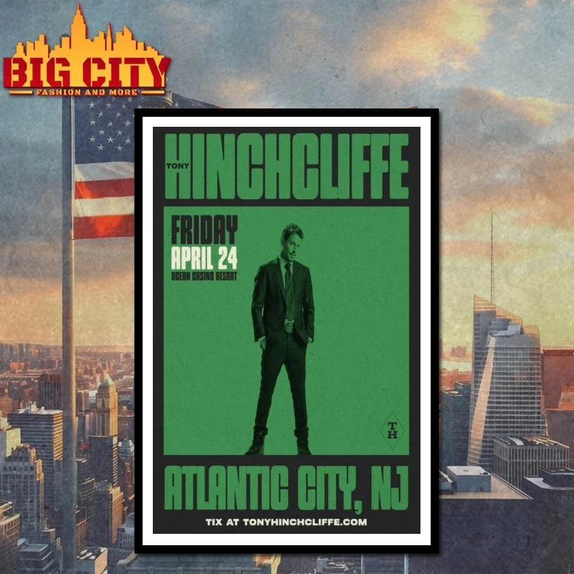 Tony Hinchcliffe The Ovation Hall at Ocean Casino Resort April 24 2026 Poster Shirt
