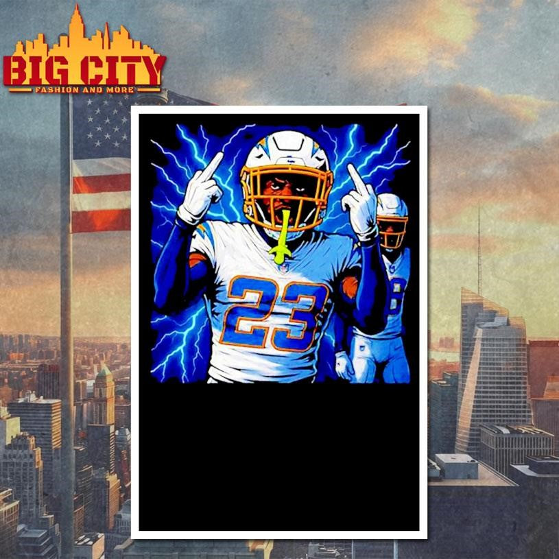 Tony Jefferson Los Angeles Chargers middle finger Shirt