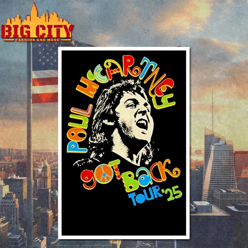 Top Paul McCartney Got Back 2025 Peace shirt