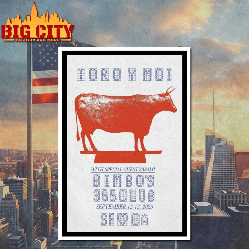 Toro Y Moi San Francisco Sep 12 2025 Poster shirt