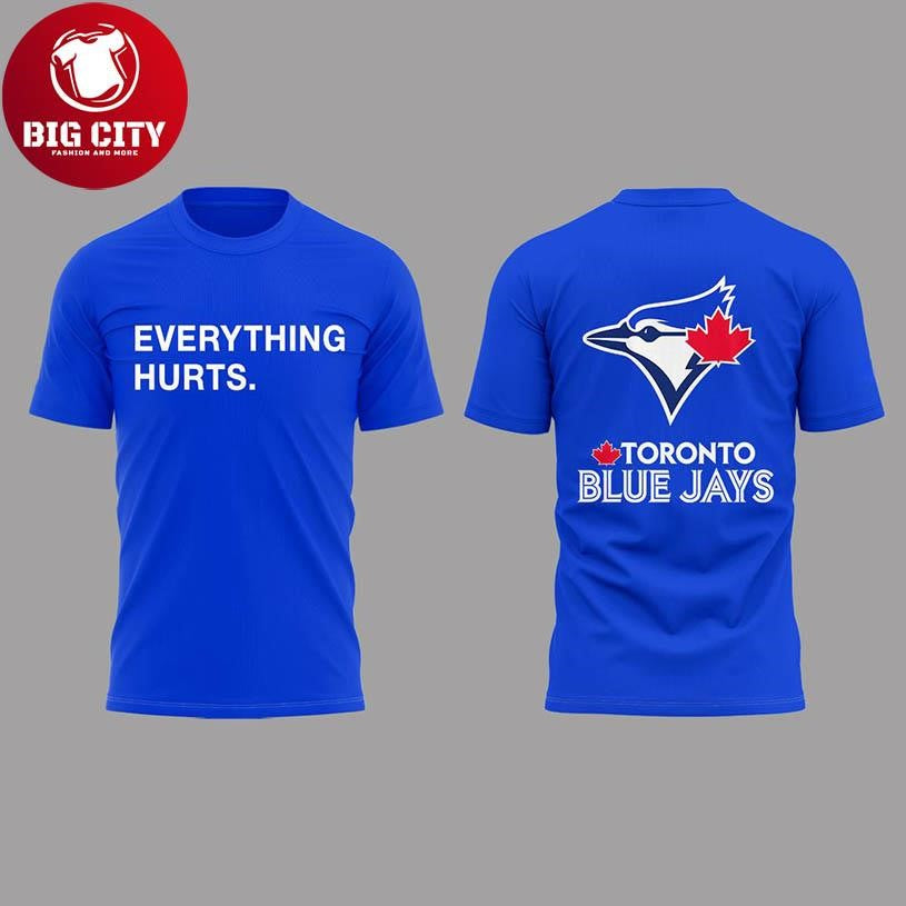 Toronto Blue Jays Everything Hunts Beat Dodgers 2025 Two Sided Shirt