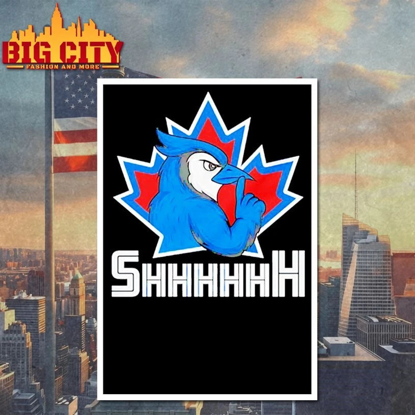 Toronto Blue Jays Shhhhh Logo Parody shirt
