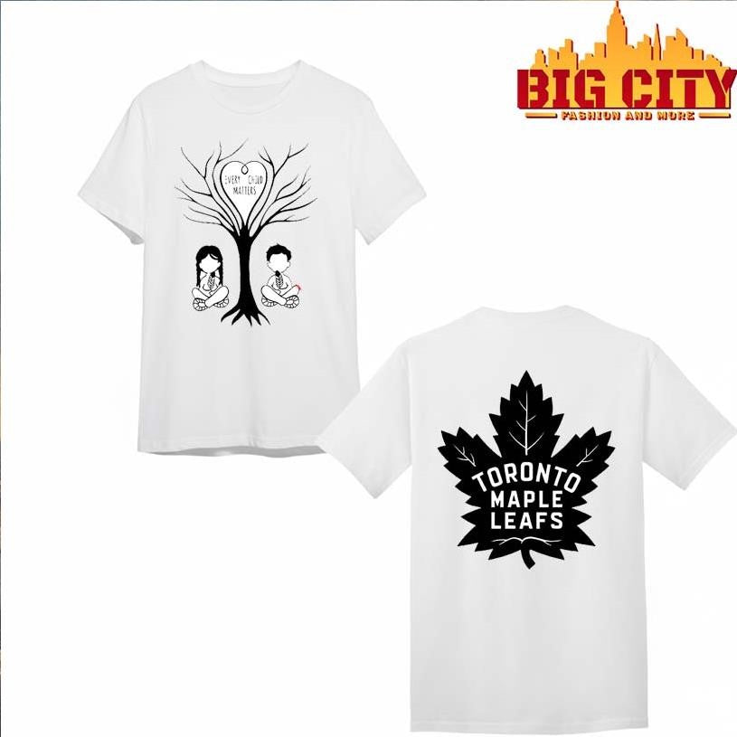 Toronto Maple Leafs every child matters Halloween Two Sided Shirt