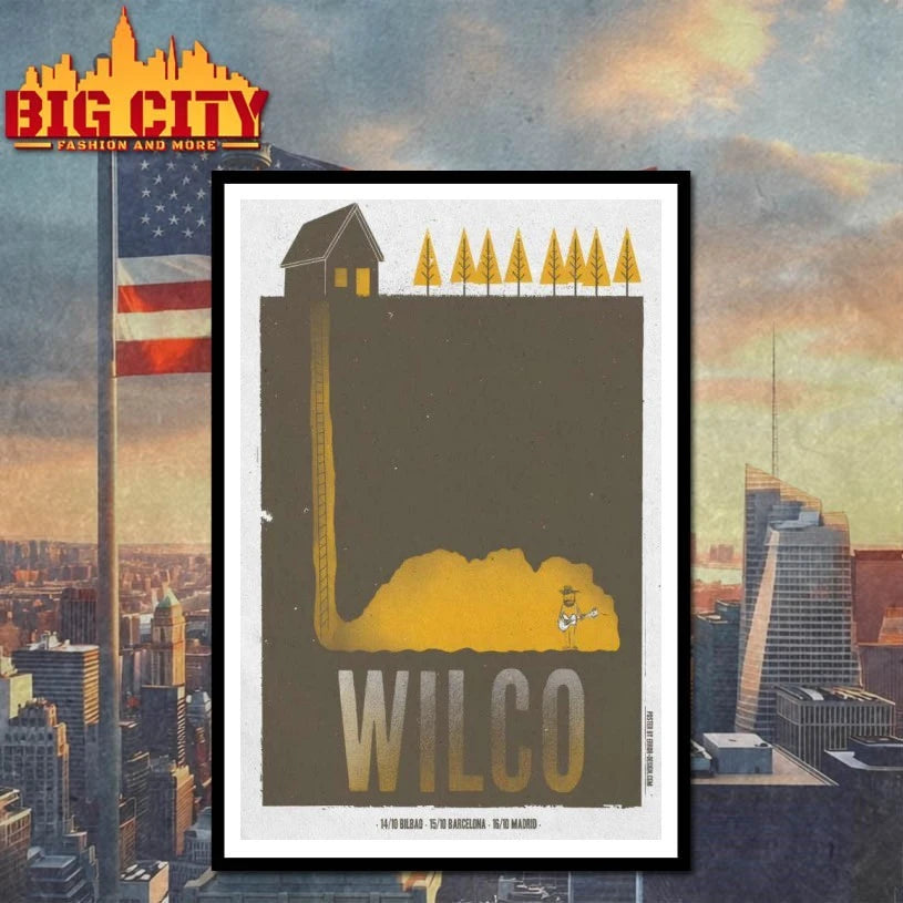 Tour 2025 Wilco Lebanon, NH Lebanon Opera House Wilco Poster Shirt
