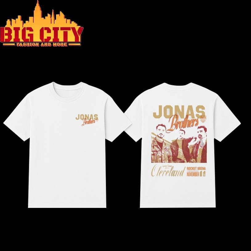 Tour Cleveland, OH 11.11.2025 Jonas Brothers Two Sided Shirt