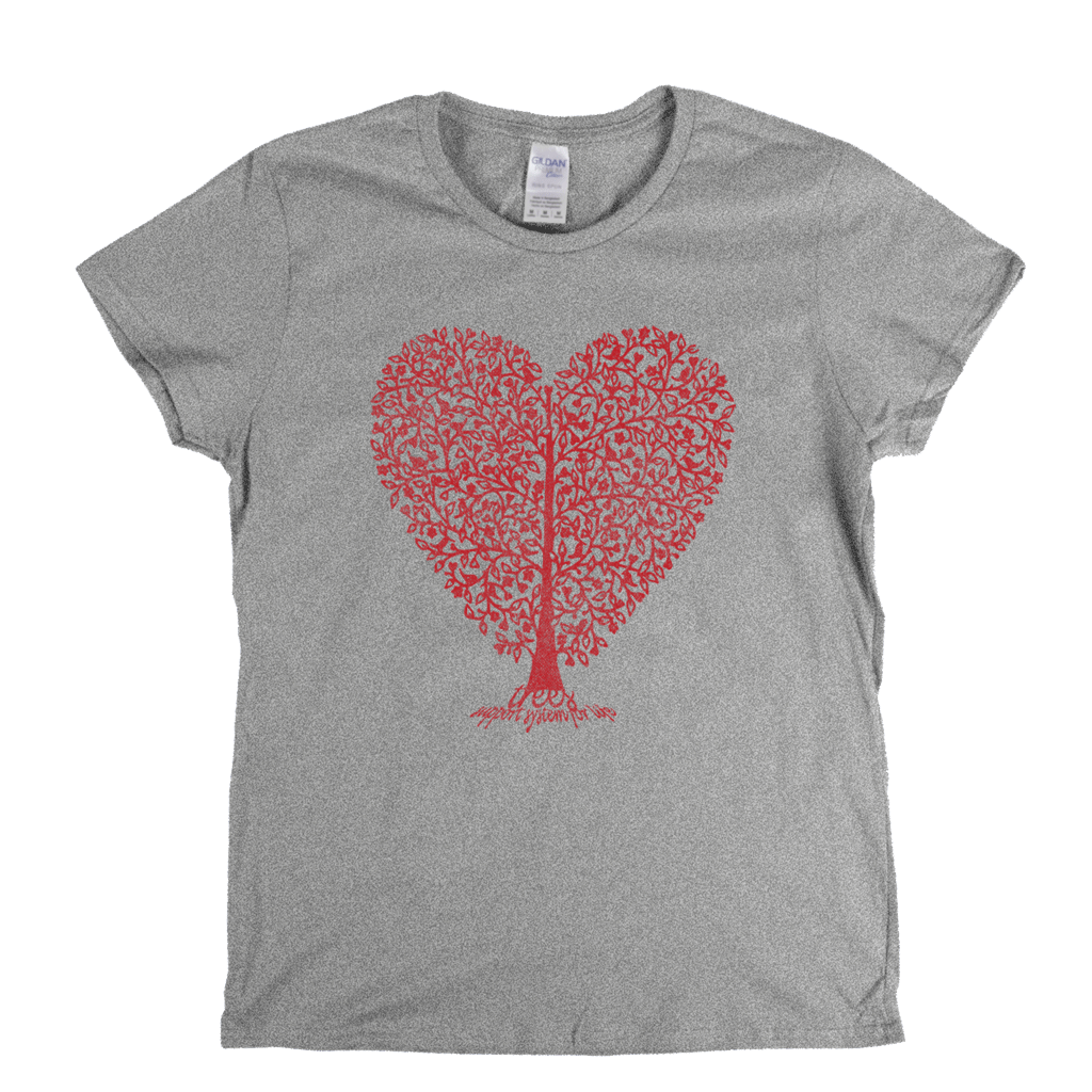 Trees Support System For Life Heart T-shirt Style001