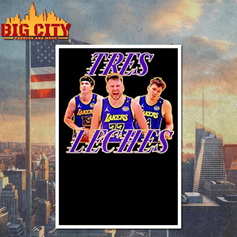 Tres Leches Los Angeles Lakers shirt