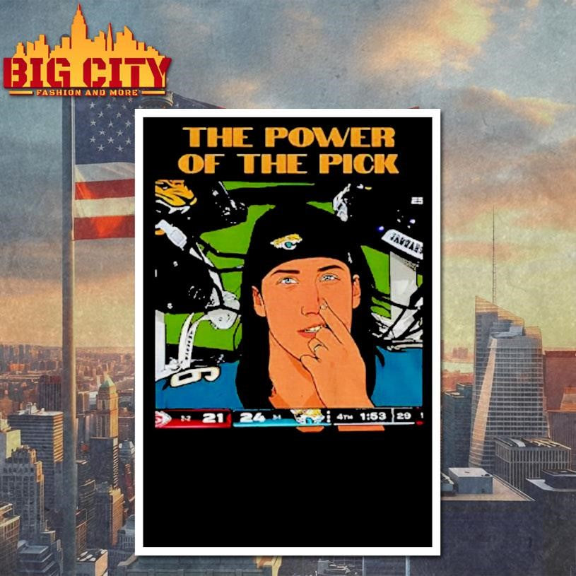 Trevor Lawrence Nose Pick The Power Of The Pick Shirt