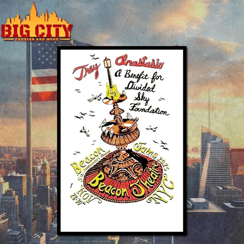 Trey Anastasio Band NYC Nov 28-30 2025 shirt