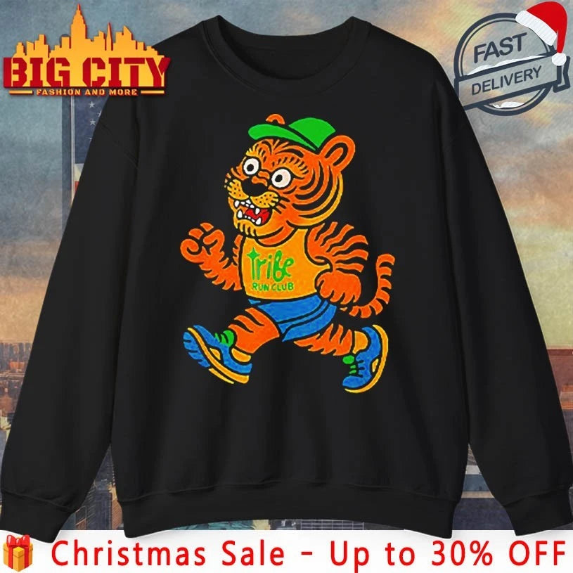 Tribe Coffee Run Club Tiger shirt