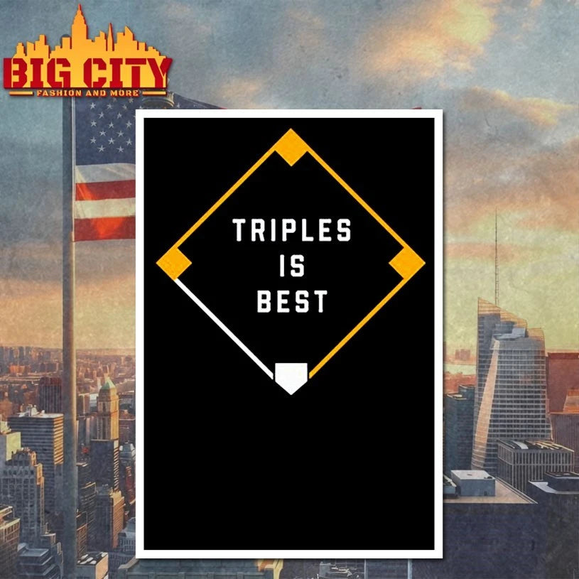 Triples is Best logo shirt