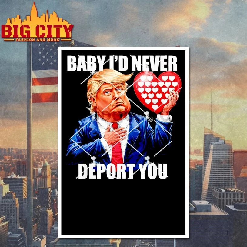 Trump Baby I Would Never Deport You Valentine shirt