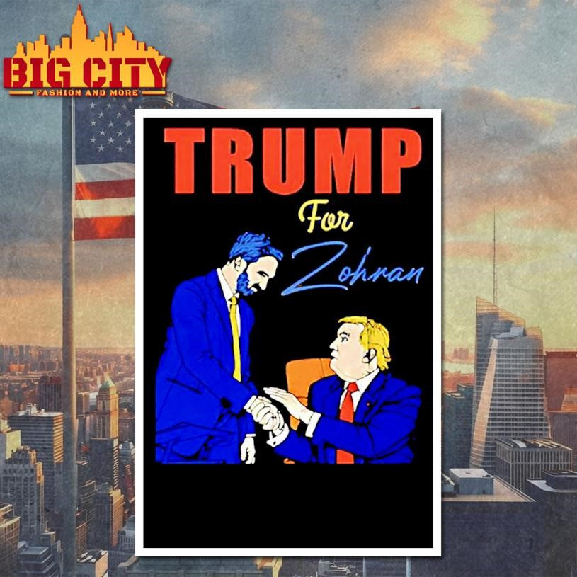 Trump For Zohran Vintage Shirt