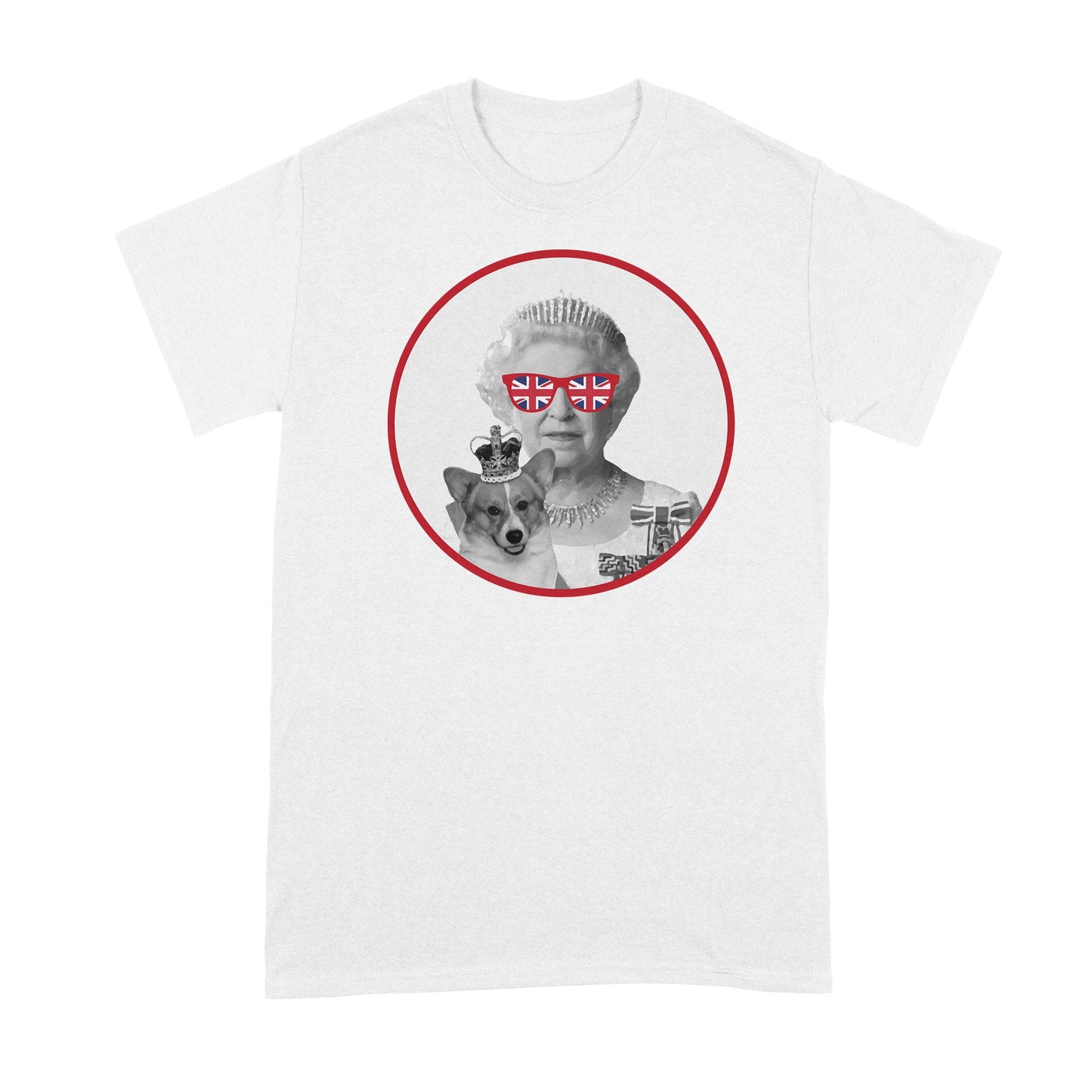 Queen Elizabeth Tshirt Her Majesty Shirt United Kingdom T-Shirt Welsh Corgi T Shirts Rest in Peace
