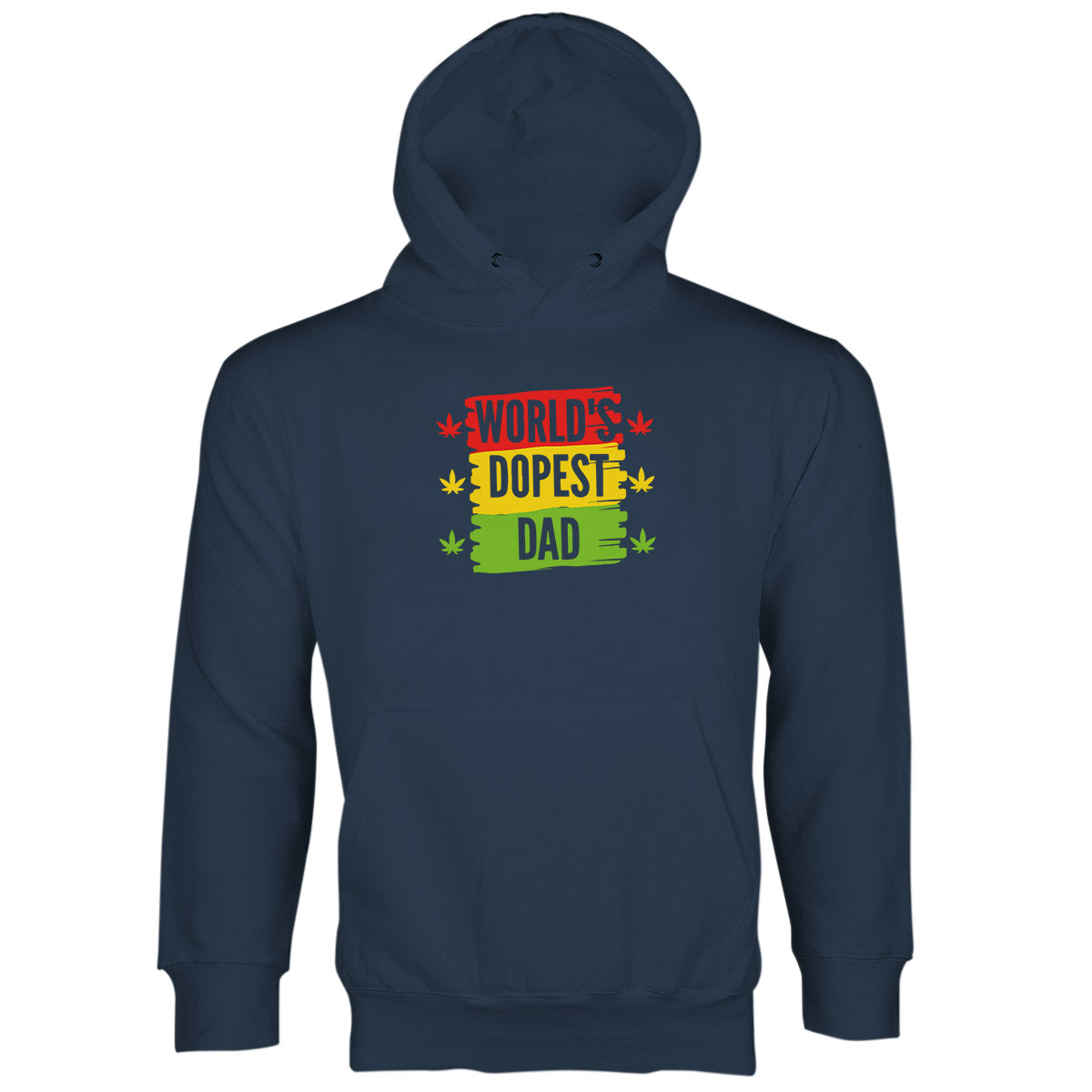 Worlds Dopest Dad Hoodie Dad Weed Hoodie