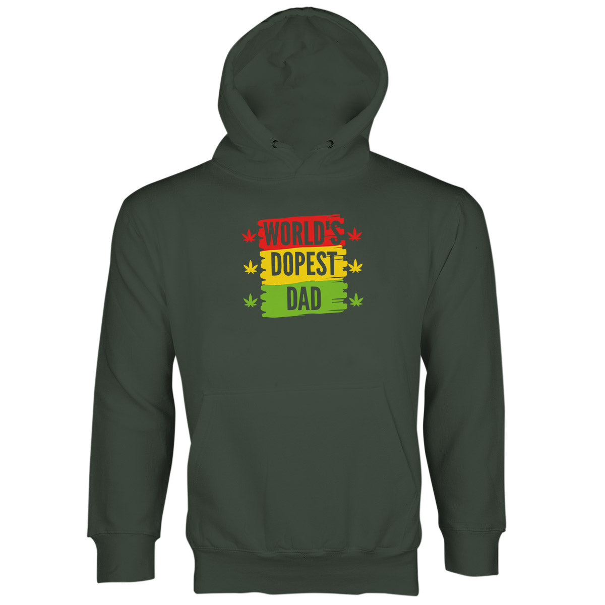 Worlds Dopest Dad Hoodie Dad Weed Hoodie