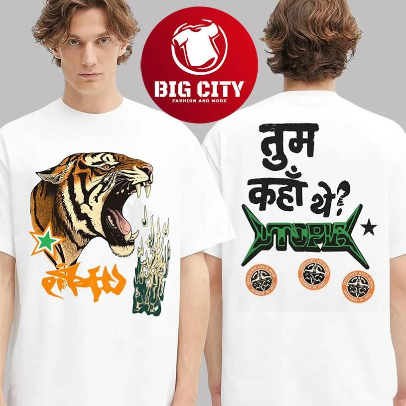 Tum Kahan The Delhi Tour Topia On November 18th And 19th 2025 Two Sided Shirt