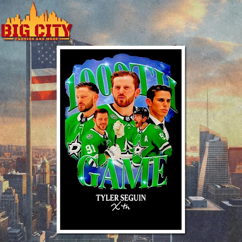 Tyler Seguin 1000th Game Shirt
