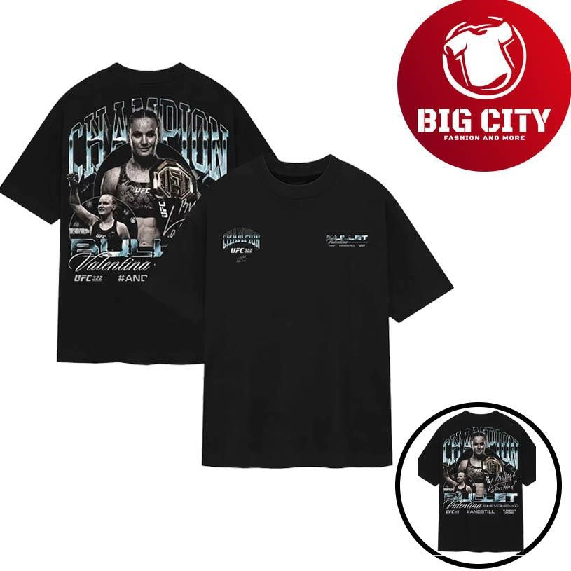 Valentina Shevchenko UFC 322 #AndStill Two Sided Shirt