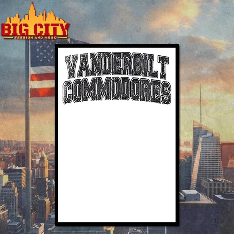 Vanderbilt Commodores I Was Born With My Heart On My Sleeve A Fire In My Soul Shirt