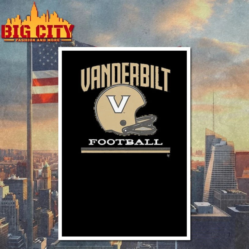 Vanderbilt Commodores Vintage Helmet 2025 shirts