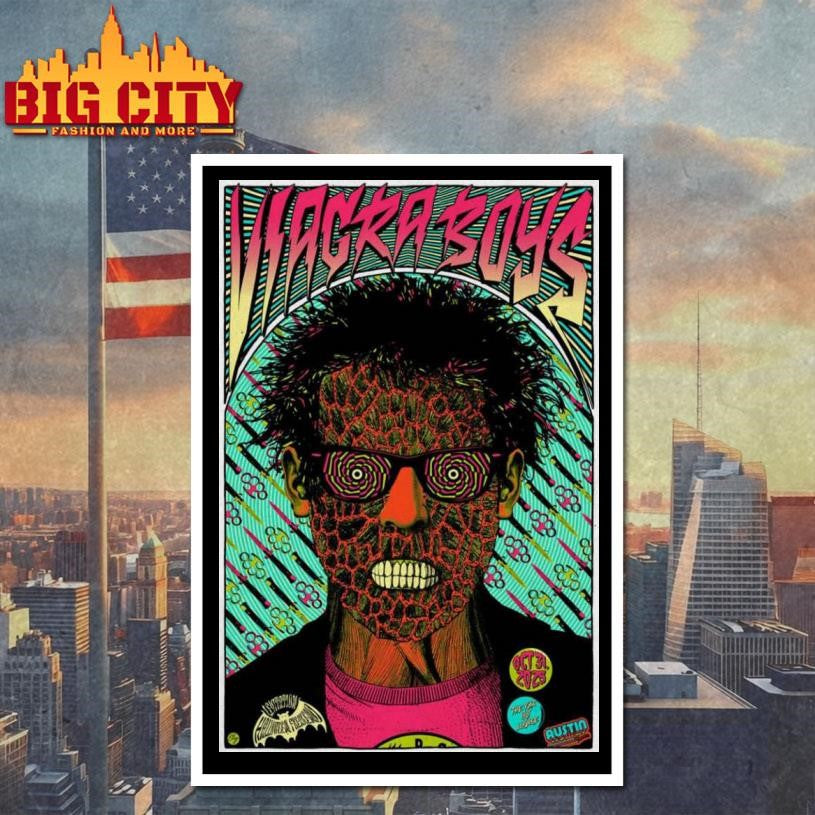 Viagra Boys Halloween Show Austin Poster Shirt