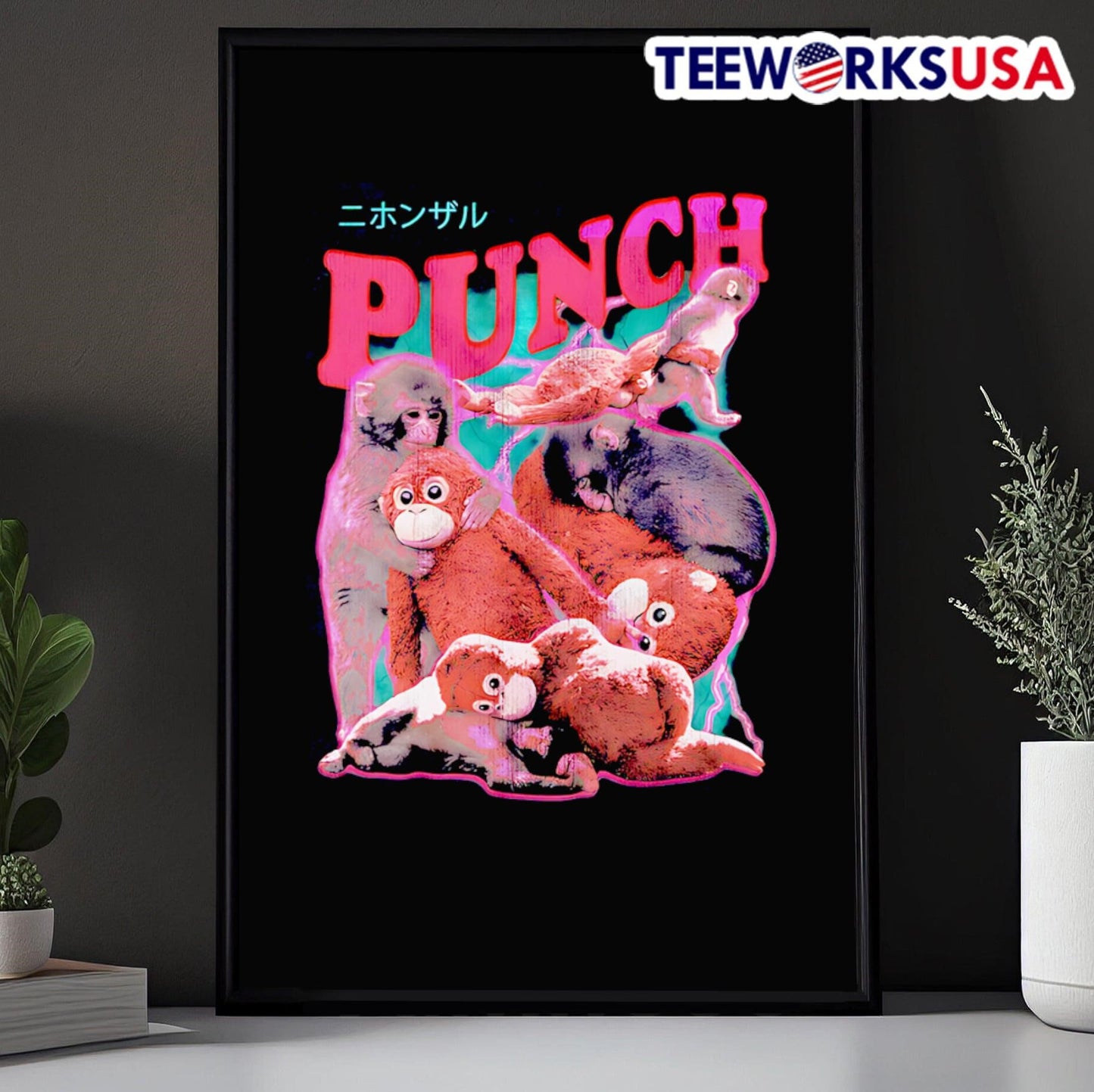 Vintage Punch Macaque Shirt