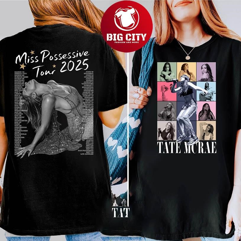 Vintage Tate McRae Concert 2025 New Shirt
