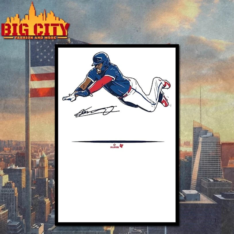 Vladimir Guerrero Jr Super Vlad Flying Slide Shirt
