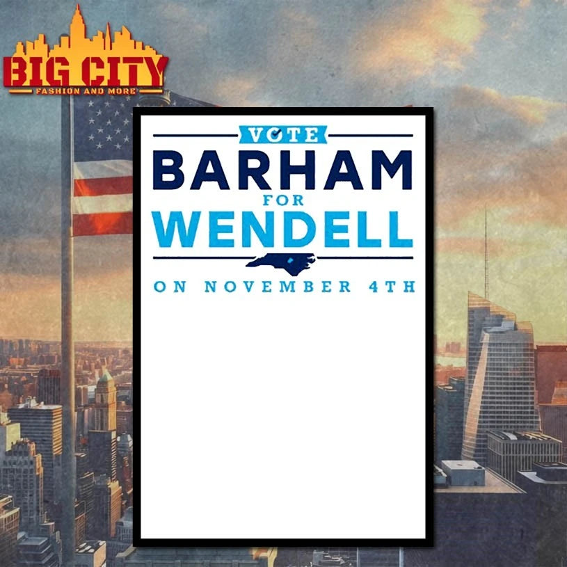 Vote Barham For Wendell On November 4t 2025 shirt