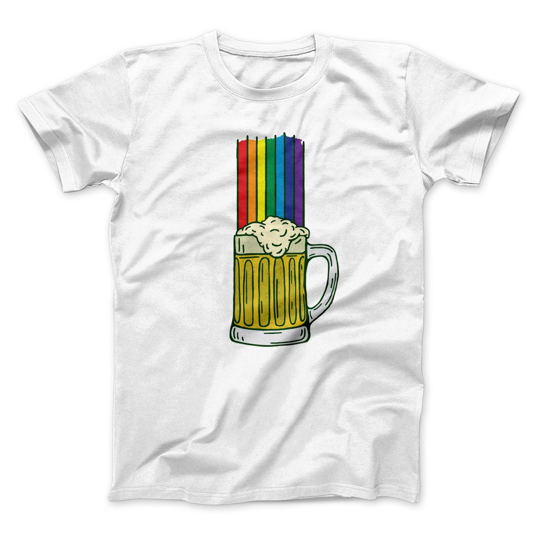 Beer Rainbow Men/Unisex T-Shirt