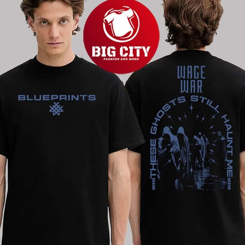 Wage War Tee 10 Year Anniversary Of Blueprints On November 27th 2025 Two Sided Shirt