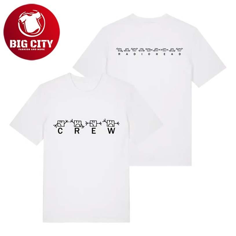 Waste Semaphore Crew White Two Sided Shirt
