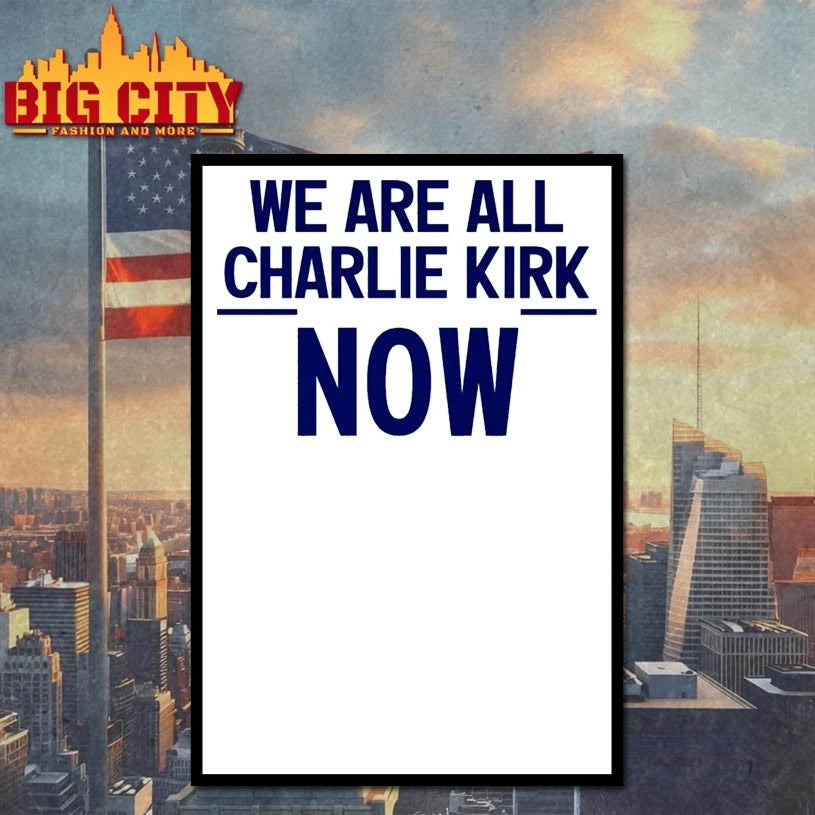 We Are All Charlie Kirk Now Text shirt