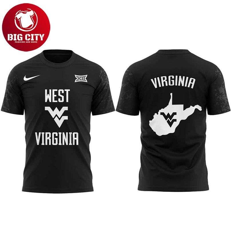 West Virginia Men’s Basketball Dark Mode Mountaineers Two Sided Shirt
