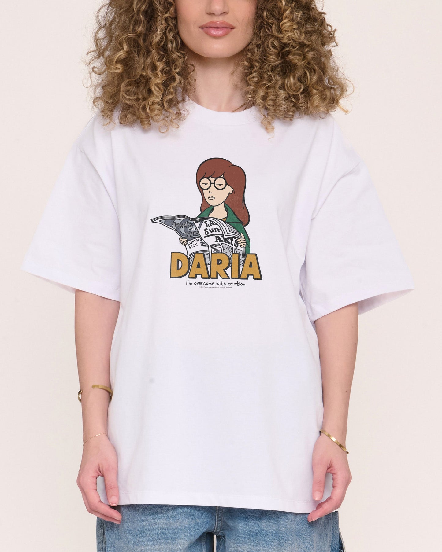 I’m Overcome with Emotion Oversized Tee