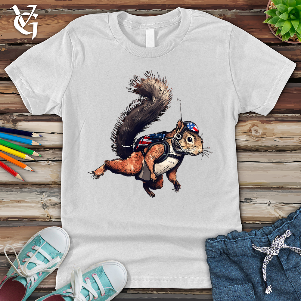 American Skydiving Squirrel Youth Tee