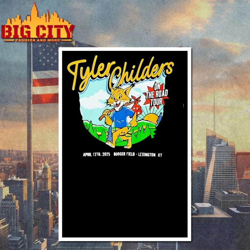 Wildcat Tyler Childers On The Road Tour Shirt