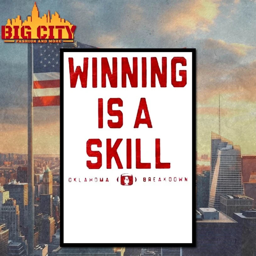 Winning Is A Skill Oklahoma Breakdown shirt