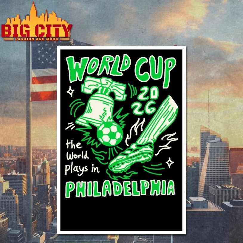 World Cup 2026 The World Plays In Philadelphia Shirt