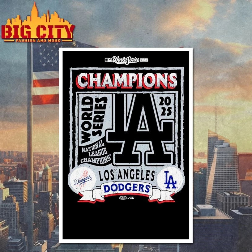 World Series 2025 Champions National League Champions Dodgers shirt