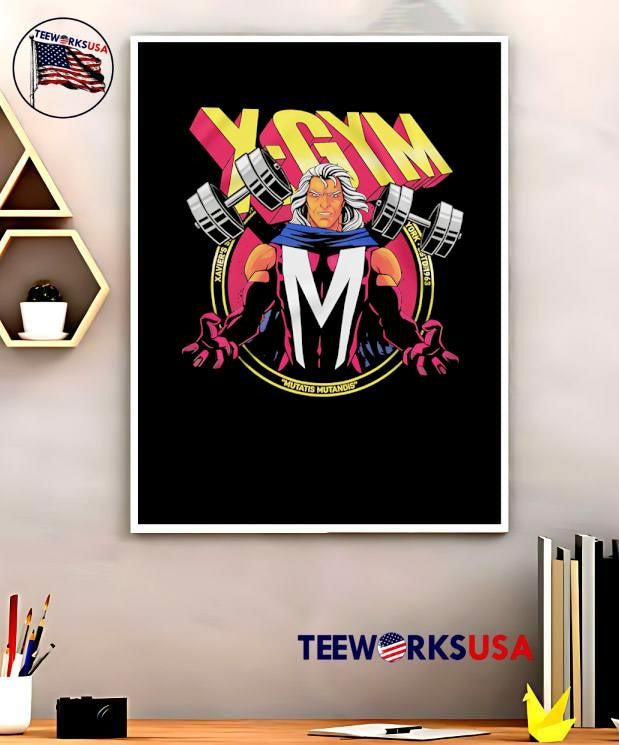 X-Gym Magneto Mutatis Mutandis Xavier’s School New York Mutant shirt