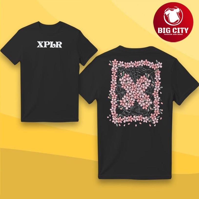 XPLR Cherry Blossoms Two Sided Shirt