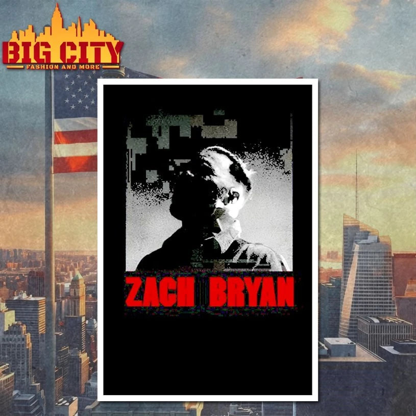 Zach Bryan Photo Dateback Shirt